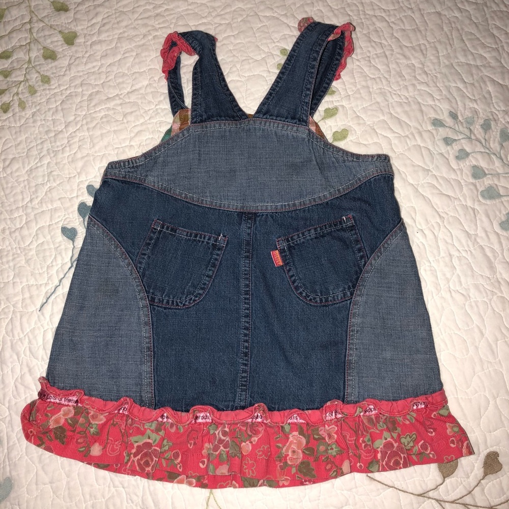 Oilily Puppy Denim Overall - Picture 2 of 5